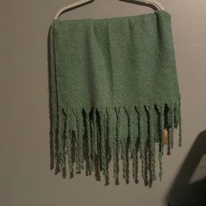 Green scarf cover up